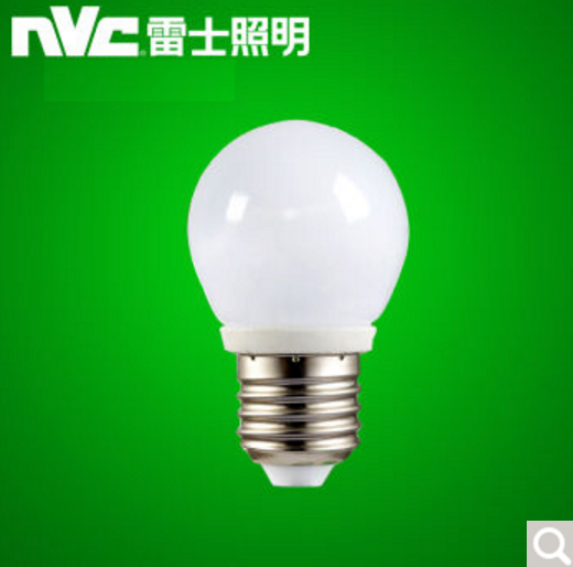 雷士照明（NVC） E27螺口 节能LED灯泡   5W 灯光颜色（暧黄光，暧白光，正白光）