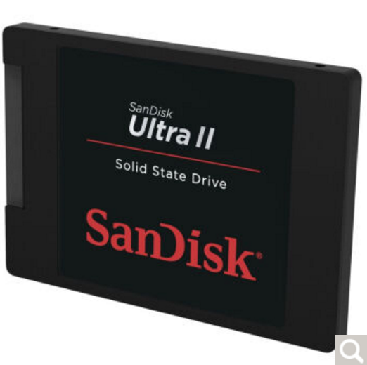 闪迪(SanDisk) Ultra II 至尊高速版-II代  SDSSDHII-240GB  2.5寸 SSD固态硬盘